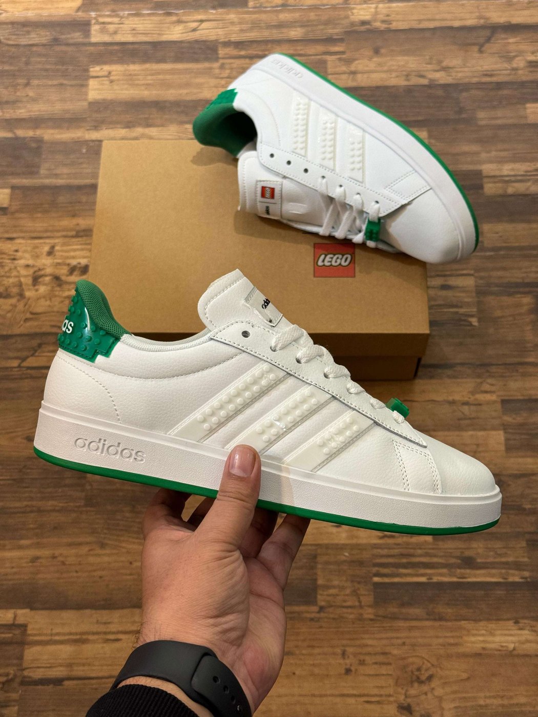 Adidas Grand court X Lego
