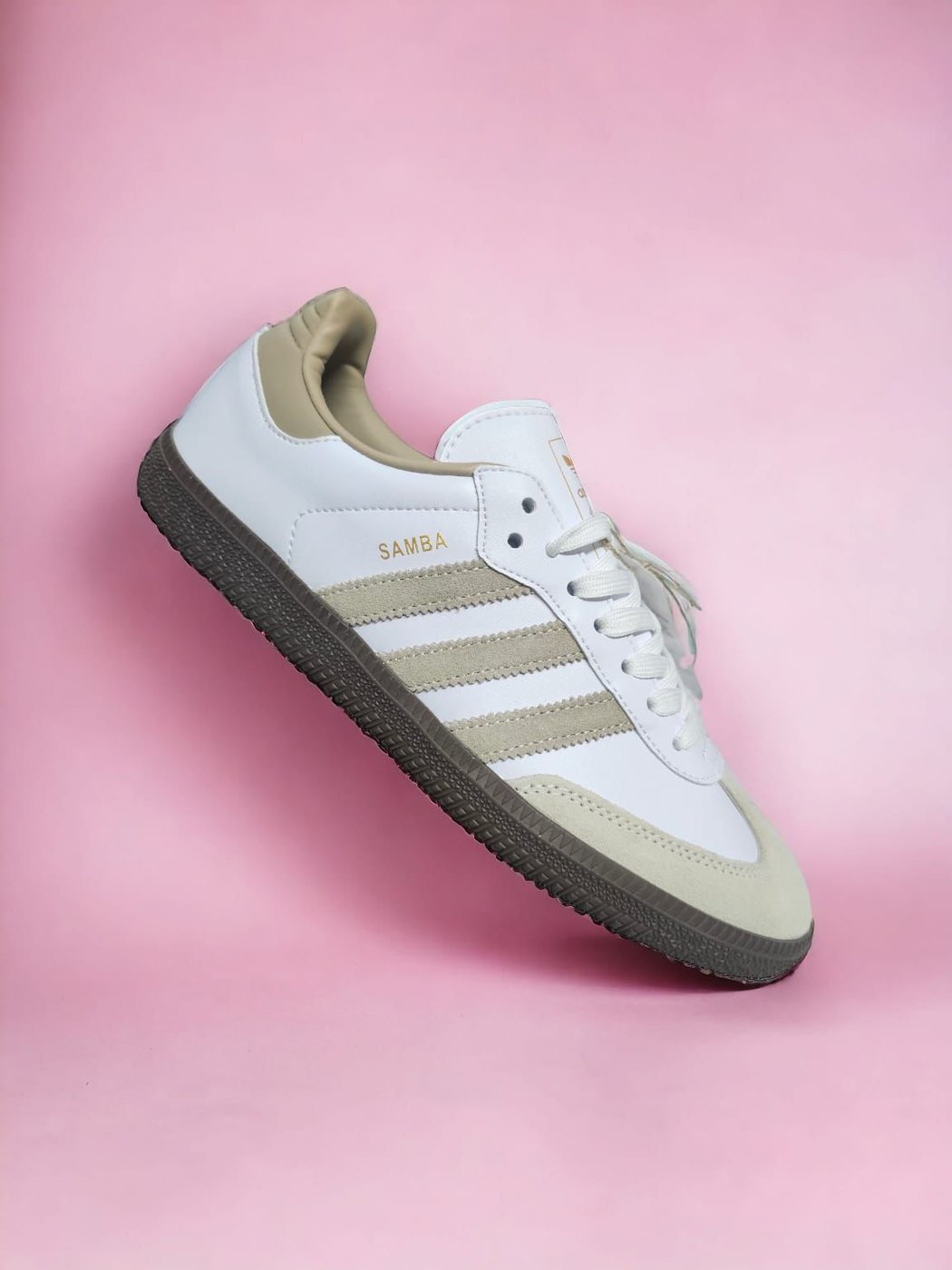 Adidas samba white beige gum
