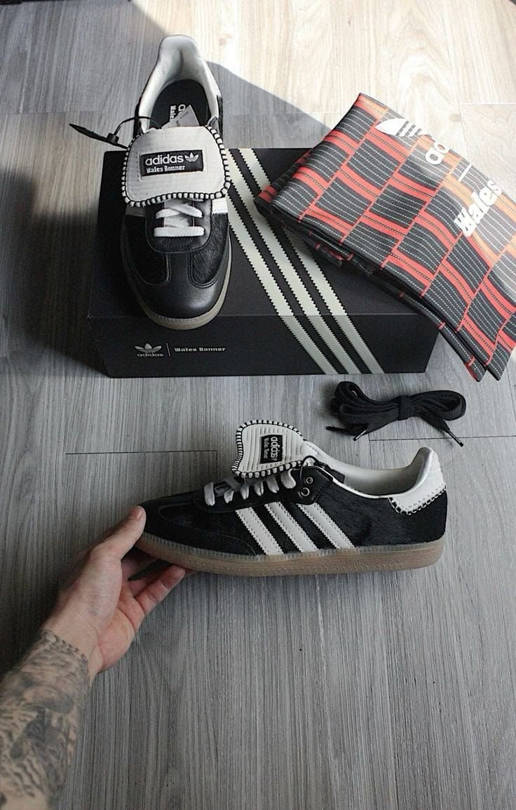Adidas samba x wales bonner silver