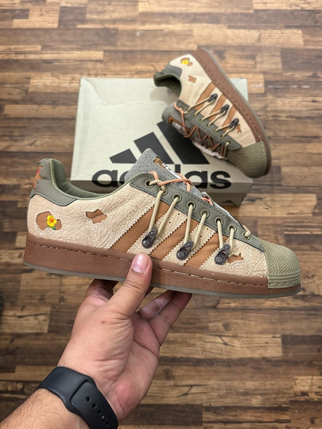 Adidas Superstar "Melting sadness" Top Leather Quality