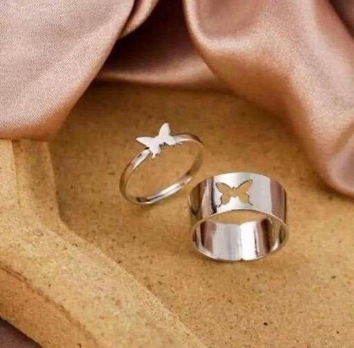 Butterfly Couple Ring