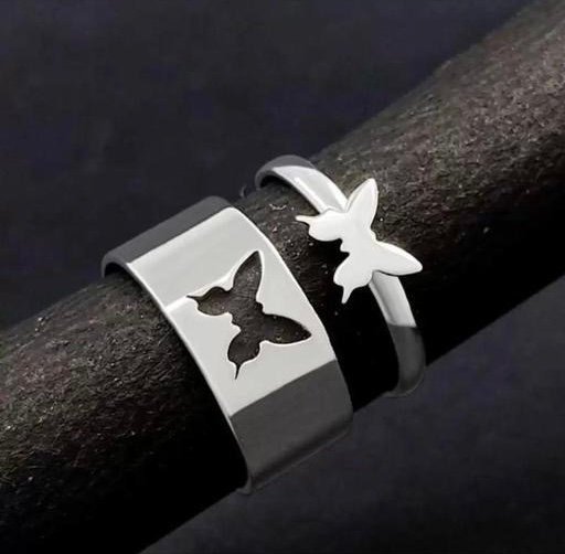 Butterfly Couple Ring