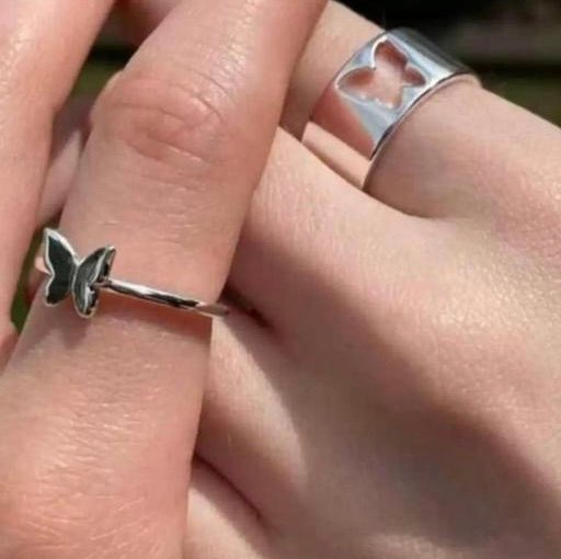 Butterfly Couple Ring