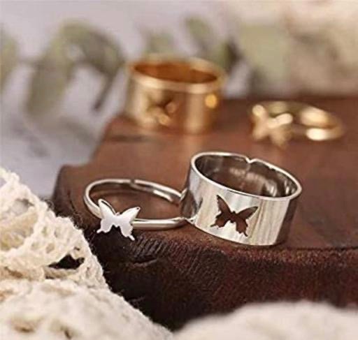 Butterfly Couple Ring
