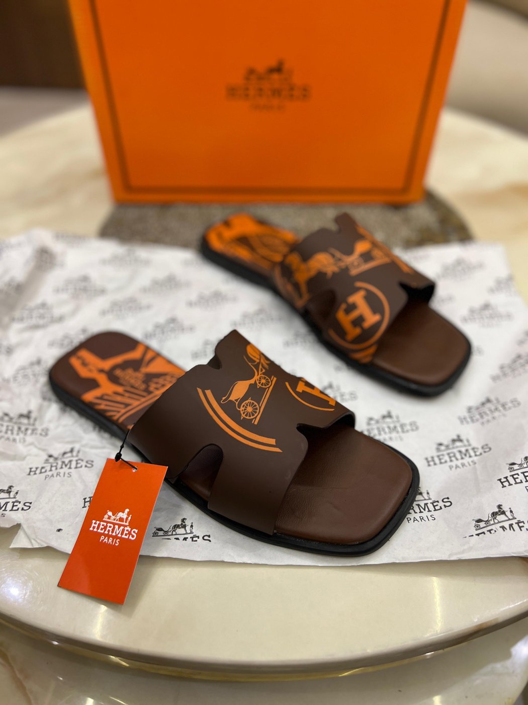Hermes slide Top Notch Quality