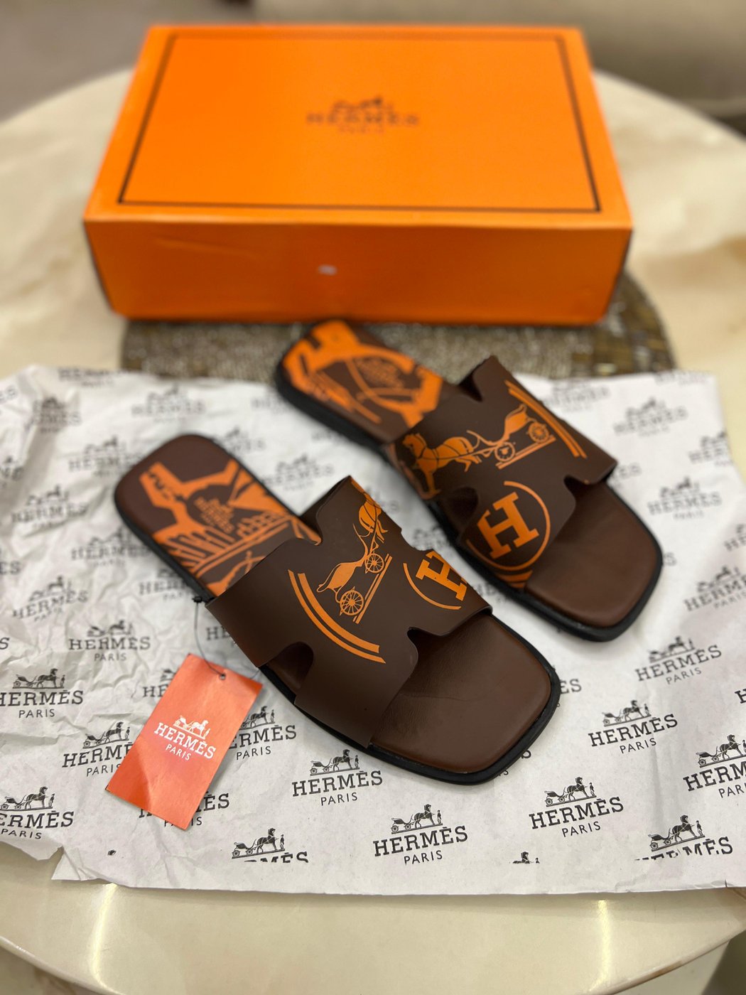 Hermes slide Top Notch Quality