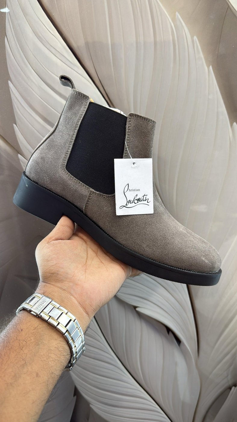 LOUBOUTIN Suede Boots master quality