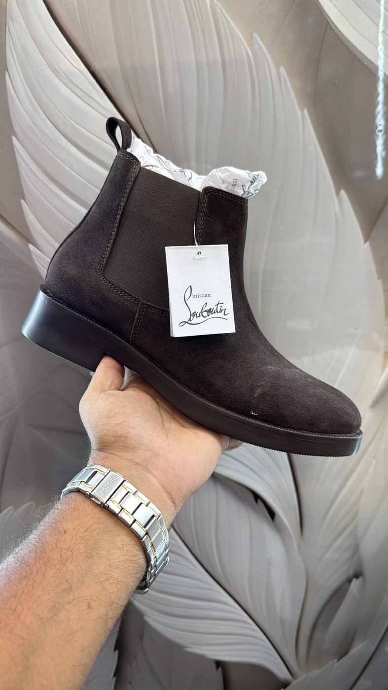 LOUBOUTIN Suede Boots master quality