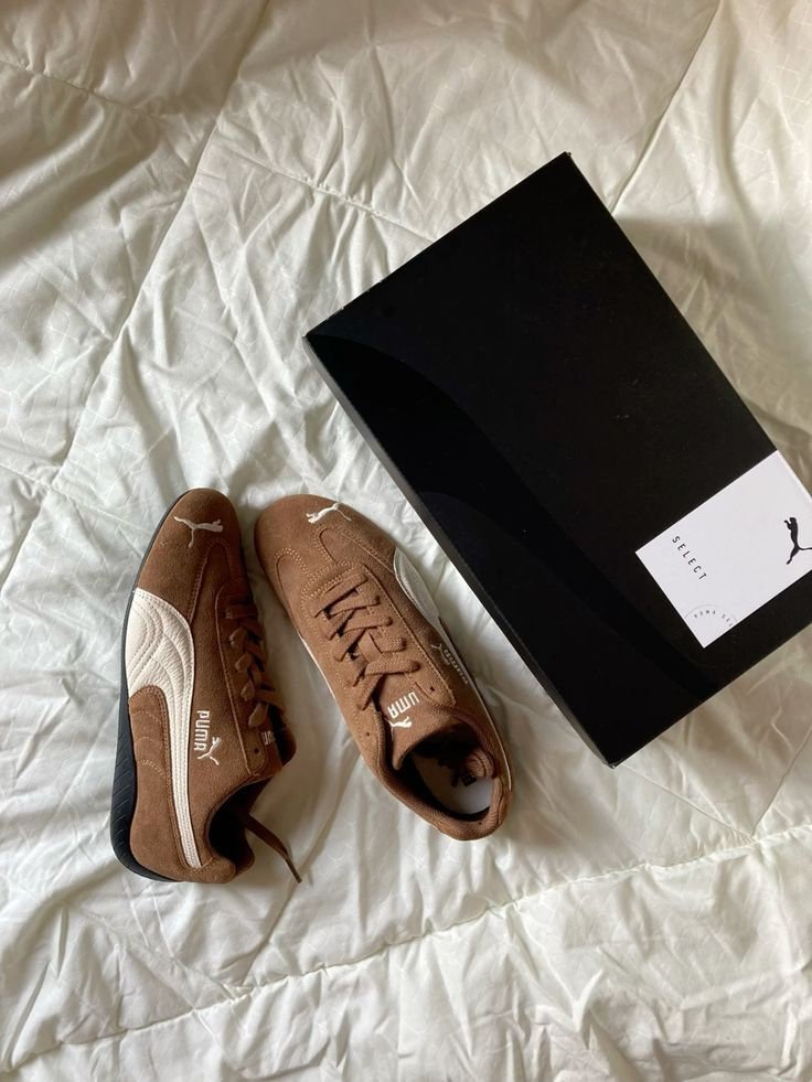 Puma speed cat brown haute coffee
Top ua quality