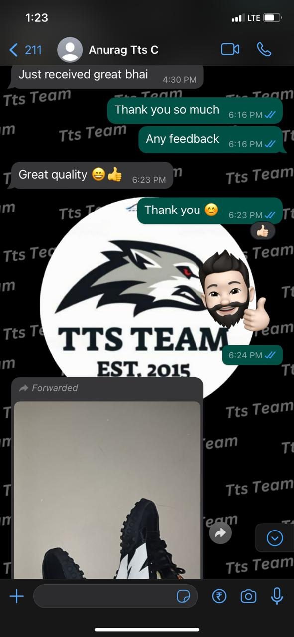 Customer WhatsApp review 7 of 29
