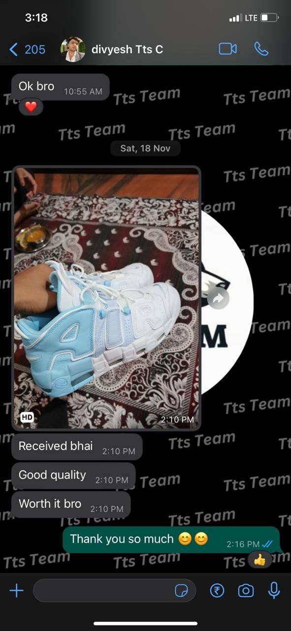 Customer WhatsApp review 1 of 29