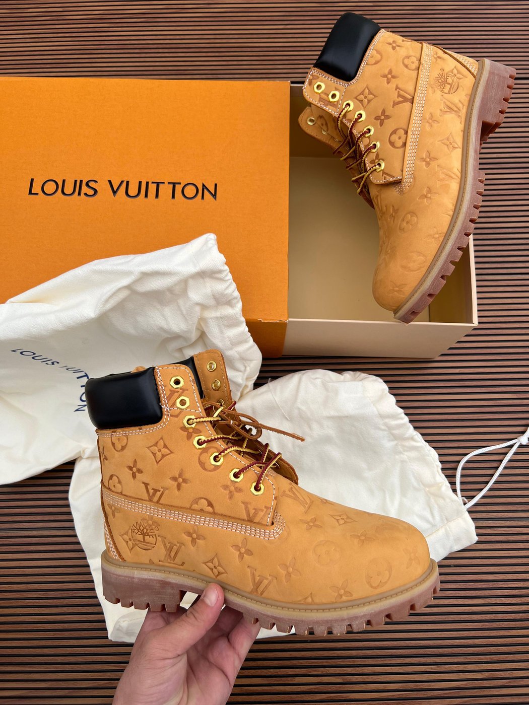 Timberland boots LV UA quality