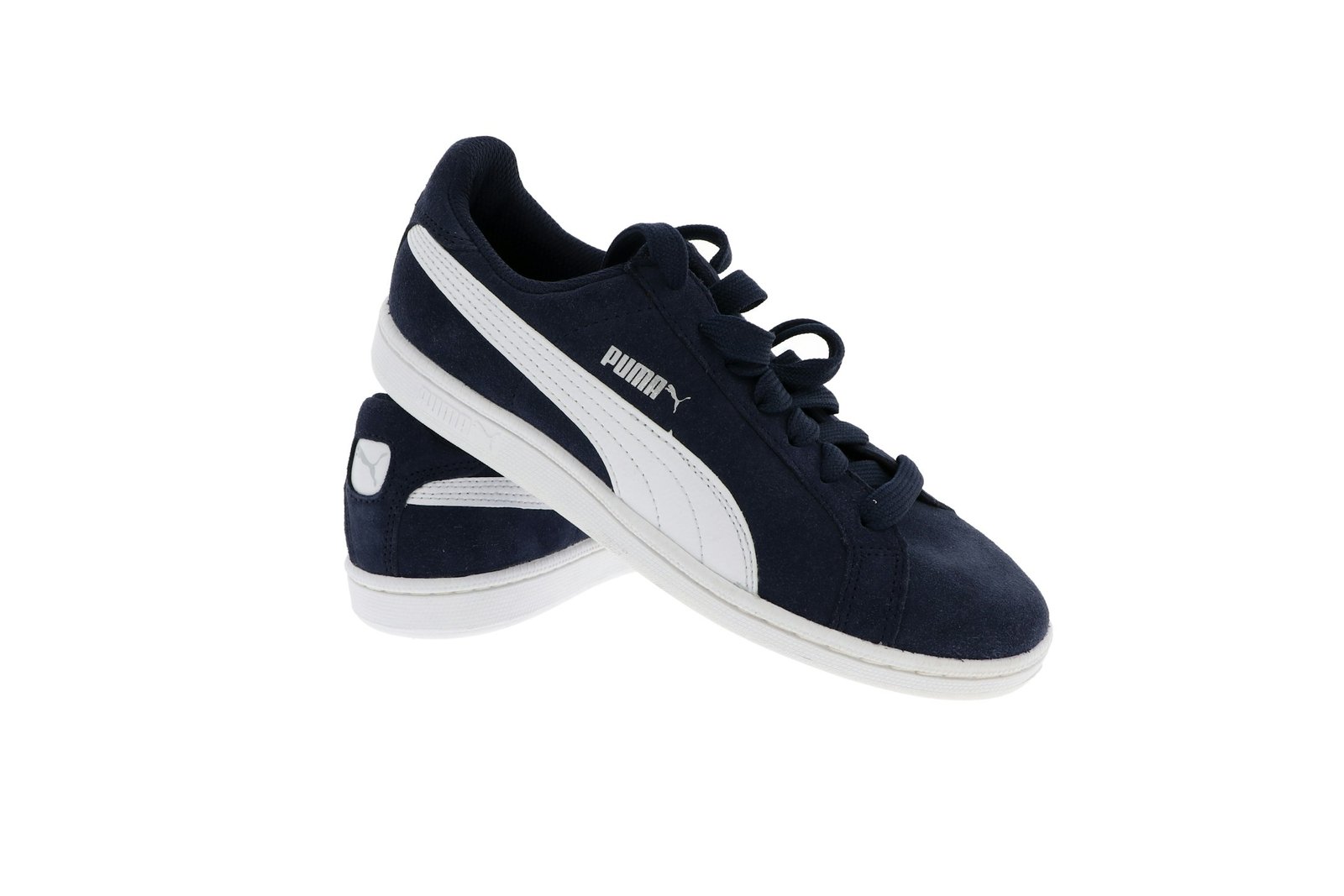 Pair of black Puma Suede sneakers