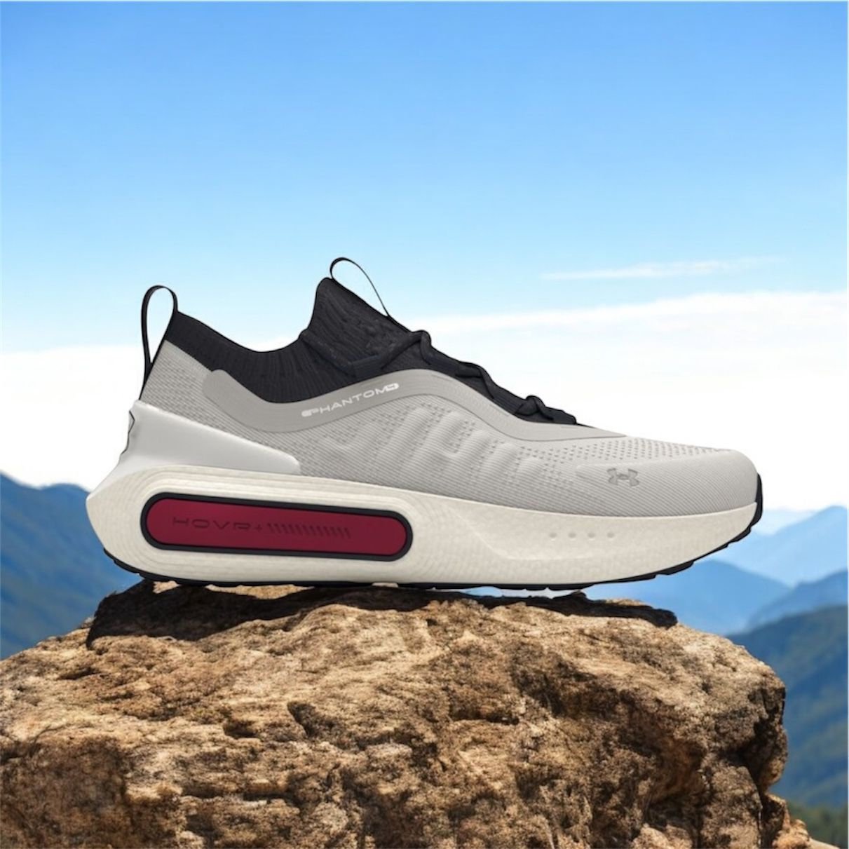 Under armour hovr phantom 4 grey red
Top ua quality