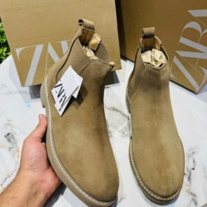ZARA Man Suede Boots Top quality